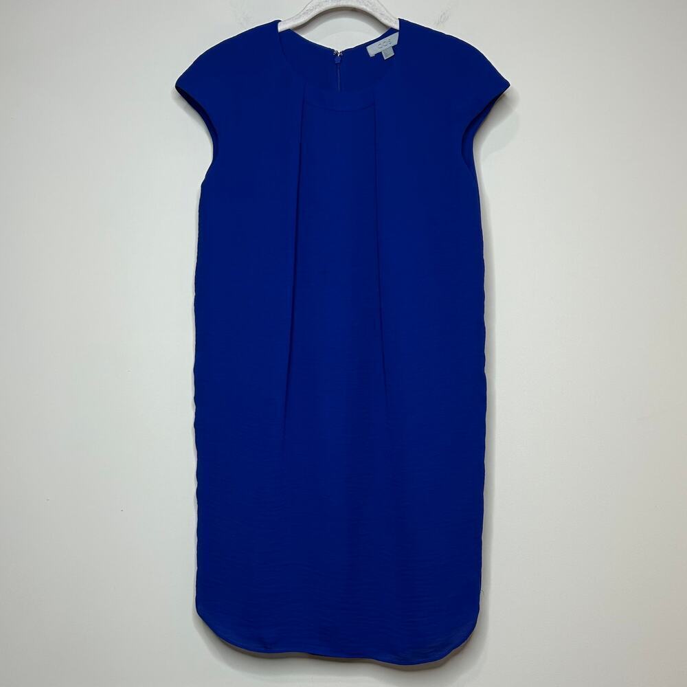 COS Blue Cap Sleeve Dress Size 4